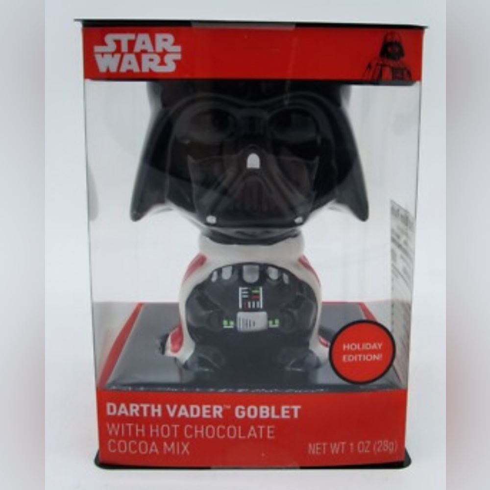 Star Wars Darth Vader Limited Edition Collectible Black/White Goblet NWT